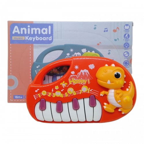 Піаніно дитяче "Animal kingdom" (червоний) (MiC)