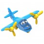 Пластиковая игрушка "Самолет" (голубой) (Технок)