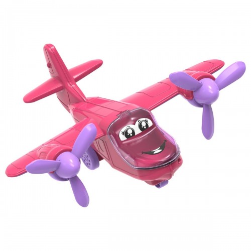 Пластиковая игрушка "Самолет" (розовый) (Технок)