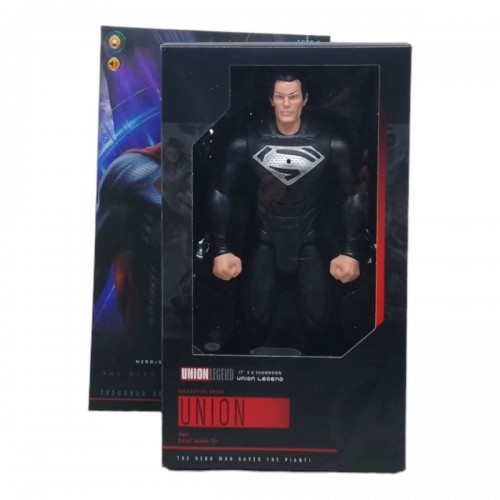 Фігурка супергероя "Супермен" (чорний), 27 см (MiC)