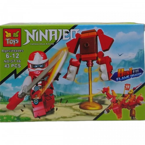 Конструктор "Ninjago", 43 дет. (вид 2) (MiC)