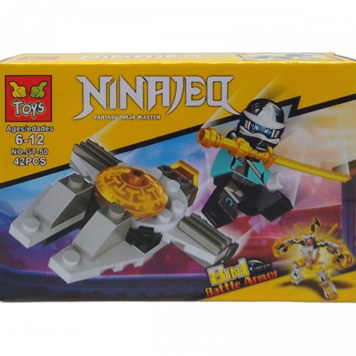 Конструктор "NINJAGO", 42 дет. (жовтий) (Toys)