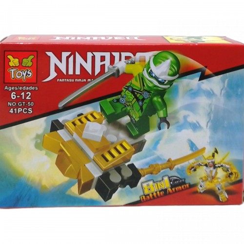 Конструктор "NINJAGO", 41 дет. (красный) (Toys)