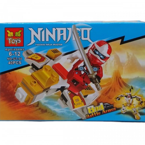 Конструктор "NINJAGO", 40 дет. (голубой) (Toys)