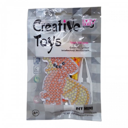 ТЕРМОМОЗАИКА "Creative Toys: Динозавр" (красный) (MEIYJIA)