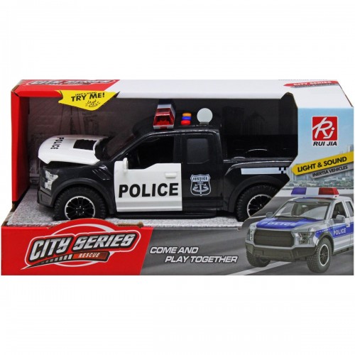 Машинка зі світлом та звуком "Поліція" (RUI JIA)
