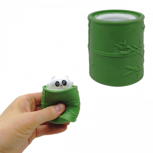 Іграшка-антистрес "Панда в бочці" (зелений) (MiC)