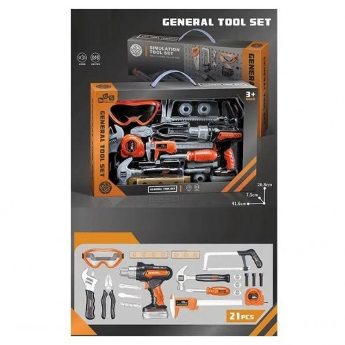 Набор инструментов "General Tool Set" (Hong Chuan Sheng Toys)