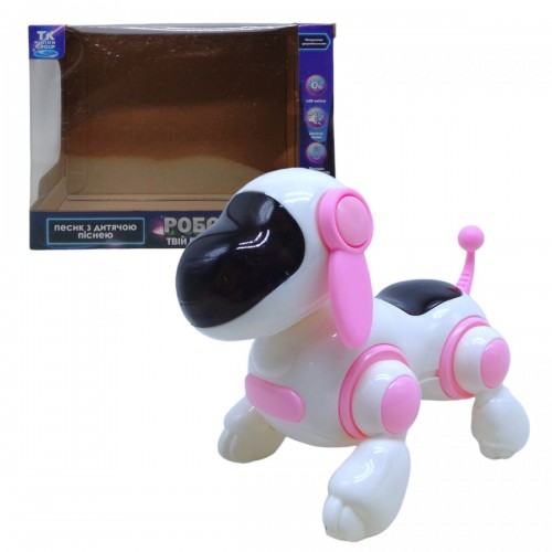Интерактивная игрушка "Робо-песик" (розовый) (TK Group)