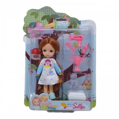 Кукольный набор "My little Sally" (шатенка) (MiC)