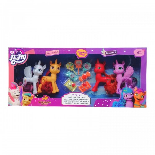 Игровой набор "Пони: My Little Pony" (4 штуки) (MiC)