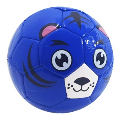 Мяч футбольный №2 "Тигрик" (синий) (MiC)