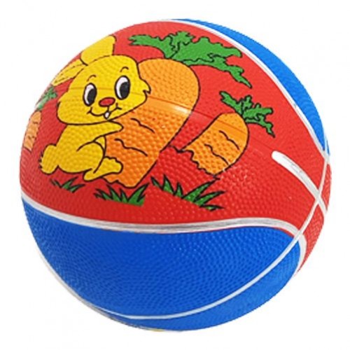 Мʼяч баскетбольний дитячий, d=19 см (синій+червоний) (MiC)