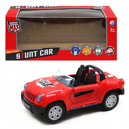 Легкова машинка "Stunt car", червона (MiC)