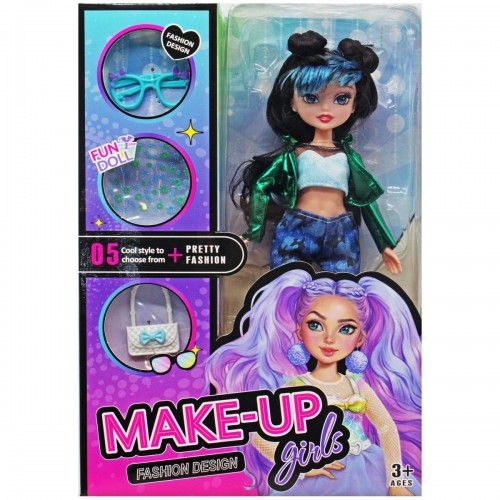 Кукла с аксессуарами "Makeup girls" (вид 4) (MiC)