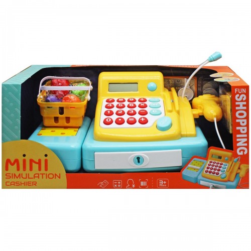Кассовый аппарат с продуктами "Mini Cashier" (желтый) (MiC)