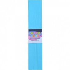 Гофрированная бумага, 50х200 см (голубой)