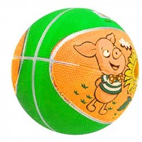 Мяч баскетбольный детский, d=19 см (зеленый)