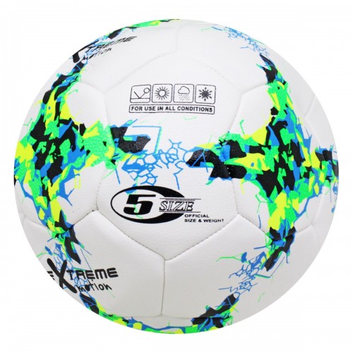 Мяч футбольный №5 "Extreme", зеленый (Meik)