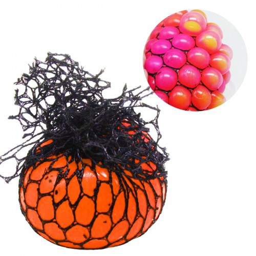 Игрушка-антистресс "Mesh squish ball" (оранжевый) (MiC)
