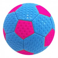 Мяч футбольный №2 детский (голубой)