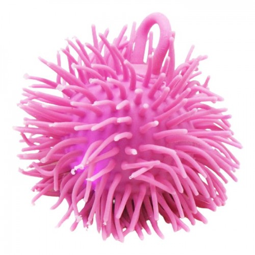 Іграшка-антистрес зі світлом "Їжачок" (рожевий) (MiC)