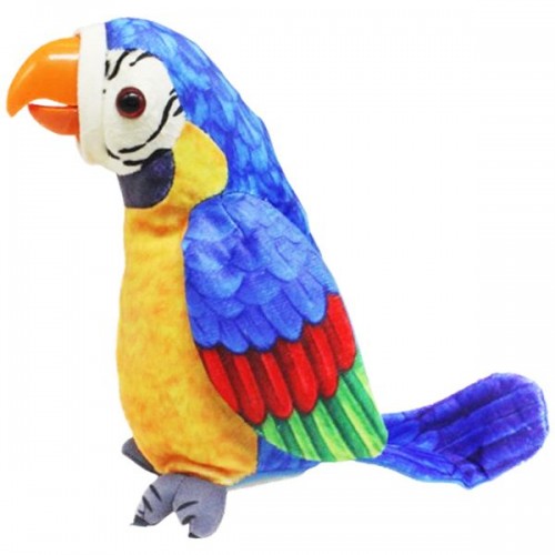 Інтерактивна іграшка "Папуга-повторюшка" (синій) (MiC)