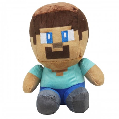 Мягкая игрушка "Minecraft: Стив" (25 см) вид 2 (MiC)