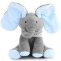Интерактивная мягкая игрушка "Слоненок" (голубой) (MiC)