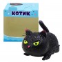 Игрушка-антистресс "Котик", черный (MiC)