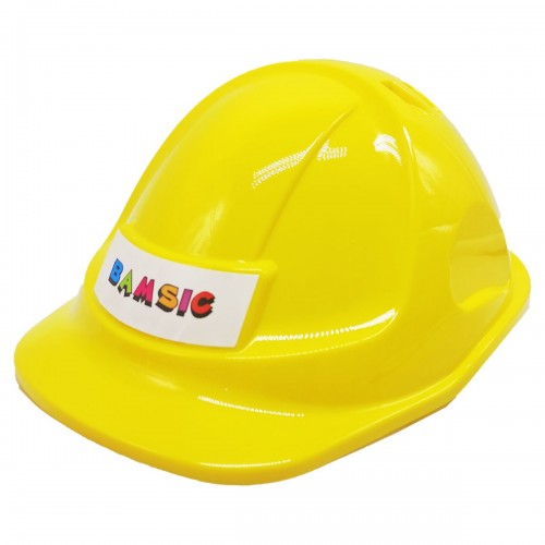 Каска дитяча "Будівельник" (жовта) (Bamsic)