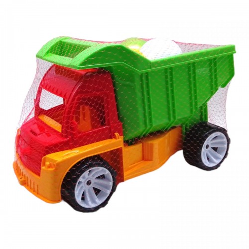 Вантажівка "Алексбамс", кульки великі (червоний+зелений+помаранчевий) (Bamsic)