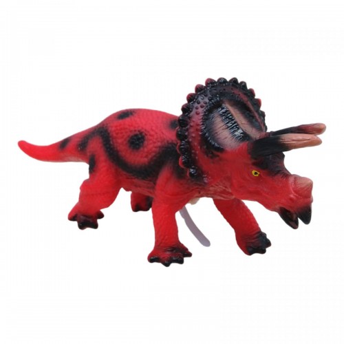 Динозавр резиновый со звуком "Трицератопс" (BOYUAN TOYS)
