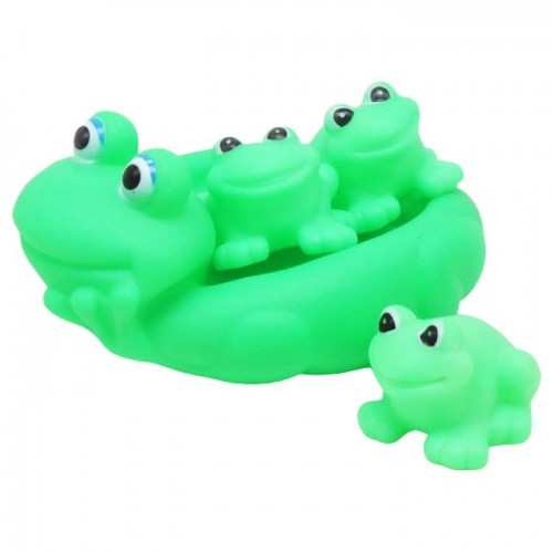 Набір іграшок для ванної "Жабенята", 4 шт (Bibi Toys)