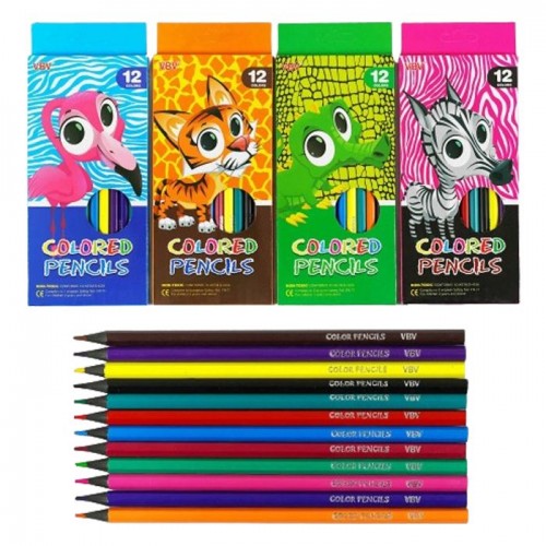 Набор карандашей "Colored Pencils" (12 шт) (MiC)