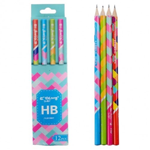 Набор карандашей графитных HB (12 шт) (MiC)