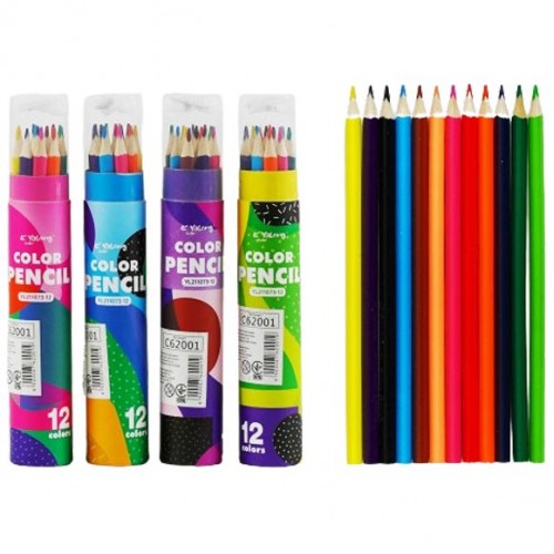 Набор цветных карандашей "Color pencil" (12 шт) (YaLong)
