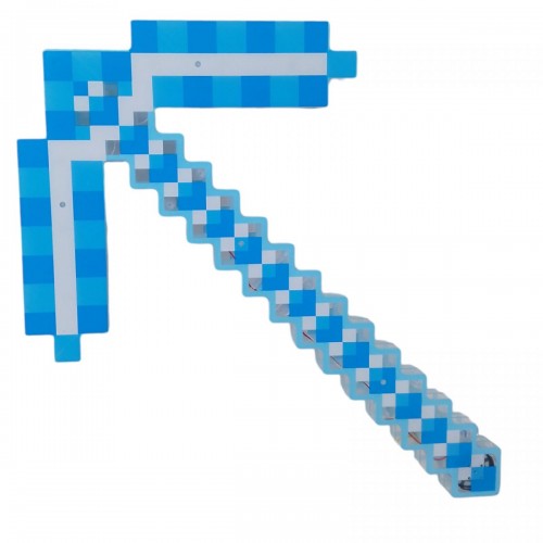 Кірка "Minecraft", світло, звук (синя) (MiC)