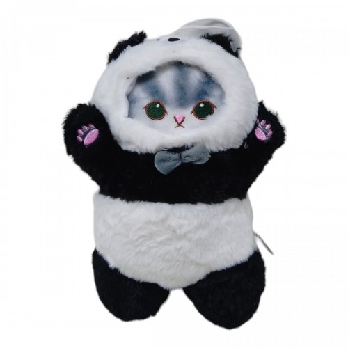 Мягкая игрушка "Котик в костюме панды: Anime Cat Mofusand Plush Toys", 27 см (MiC)
