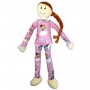 Мягкая кукла-обнимашка "Подружка", 100 см (розовая) (Селена)