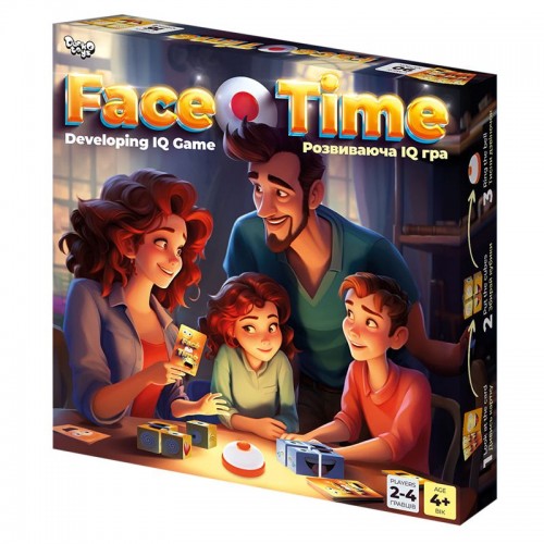 Развивающая настольная игра "Face Time" (укр) (Dankotoys)