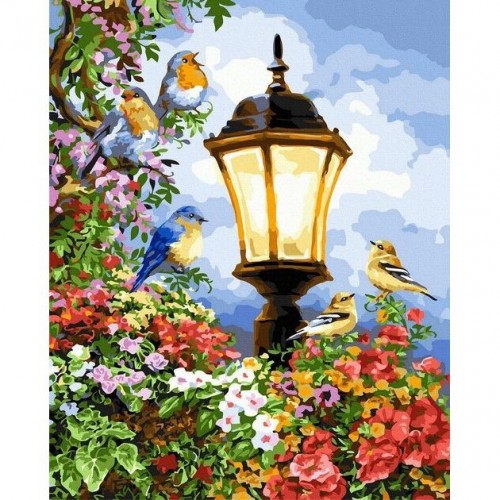 Картина за номерами "Чарівний ліхтар" 40х50 см (Rainbow Art)