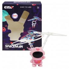Літаюча іграшка Космонавт рожевий