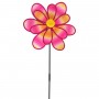 Вітрячок "Квіточка", діаметр 38 см, рожевий (MiC)