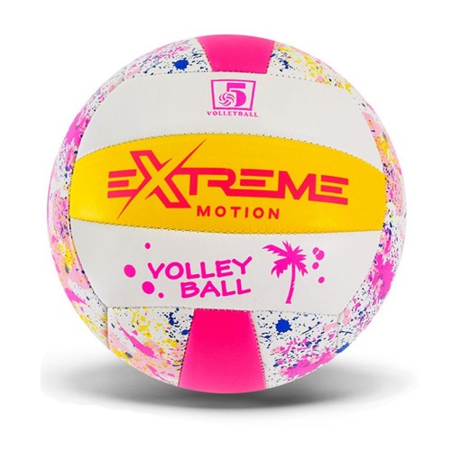 Мяч волейбольный №5 "Extreme Motion" (розовый) (MiC)