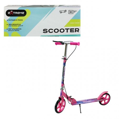 Самокат двоколісний "Scooter Extreme", міський (рожевий) (MiC)