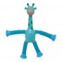 Іграшка-антистрес "Pop Tube Жираф" (блакитний) (MiC)
