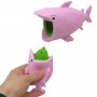 Игрушка-антистресс "Акула с рыбой" (розовый) (MiC)