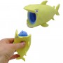 Игрушка-антистресс "Акула с рыбой" (желтый) (MiC)