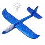 Пінопластовий планер-літачок, 48 см, зі світлом (синій) (MiC)